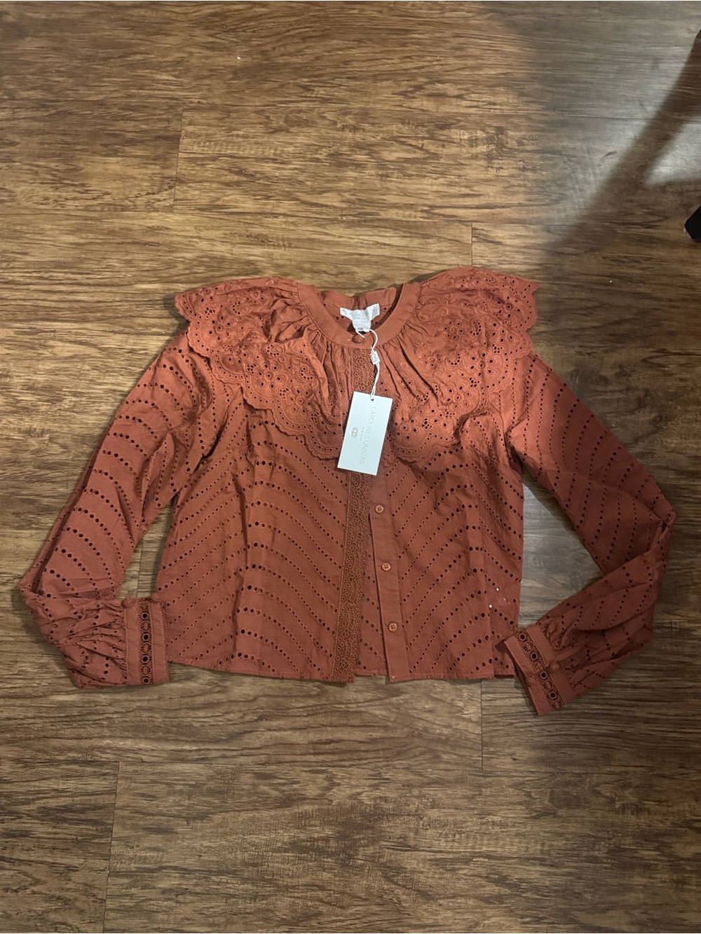 NWT Caroline constas top size large